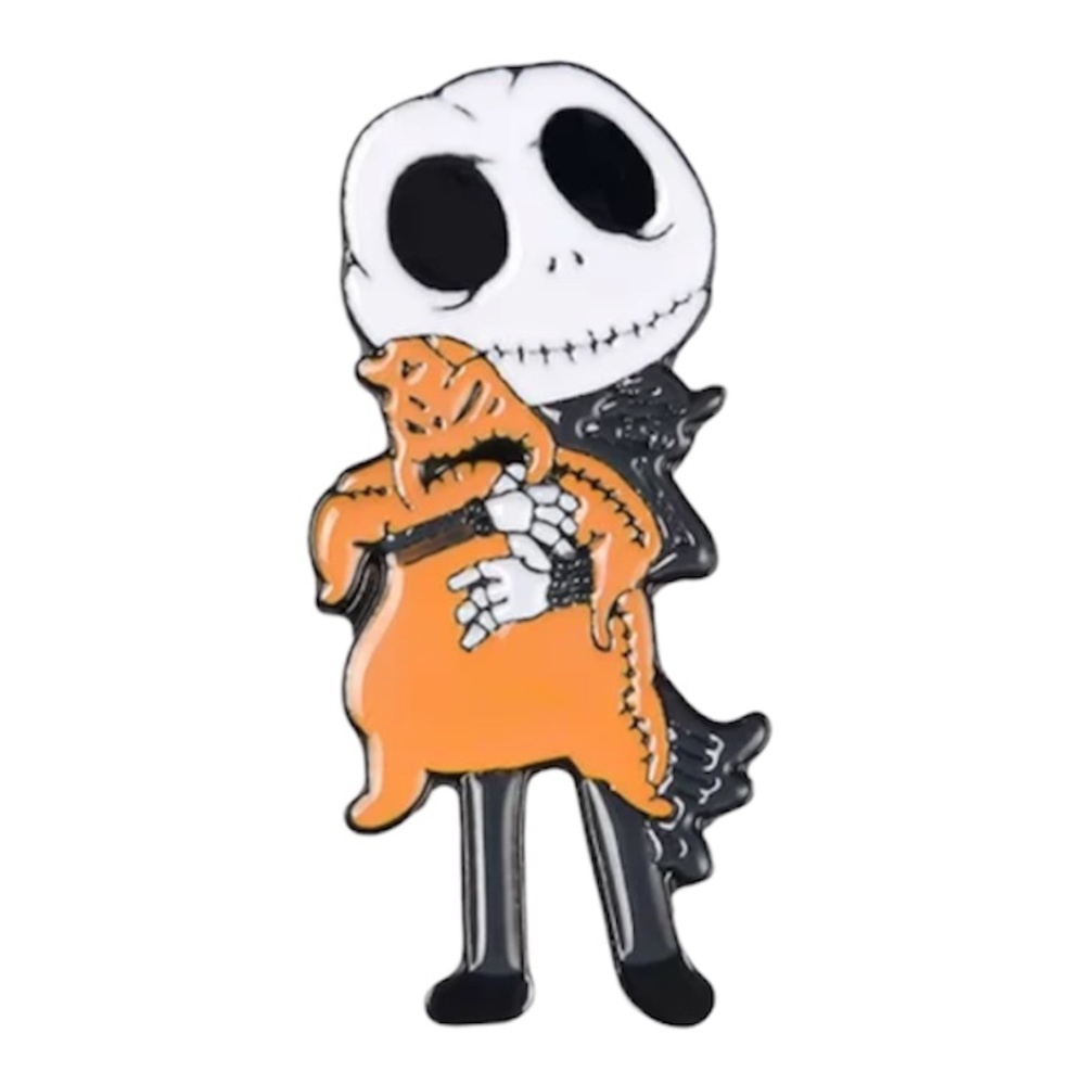 Disney Nightmare Before Christmas Oogie Boogie Plush Kawaii Soft Enamel Pin